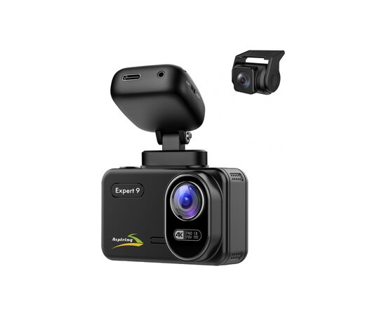Відеореєстратор Aspiring Expert 9 Speedcam, WI-FI, GPS, 2K, 2 cameras (Aspiring Expert 9 Speedcam, WI-FI, GPS, 2K, 2 cameras)