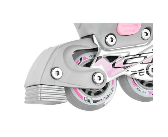 Роликовые коньки Action Anny Рожеві 29-32 (PW-126B-13-2PINK/29-32), изображение 12 Роликовые коньки Action Anny Рожеві 29-32 (PW-126B-13-2PINK/29-32), изображение 12