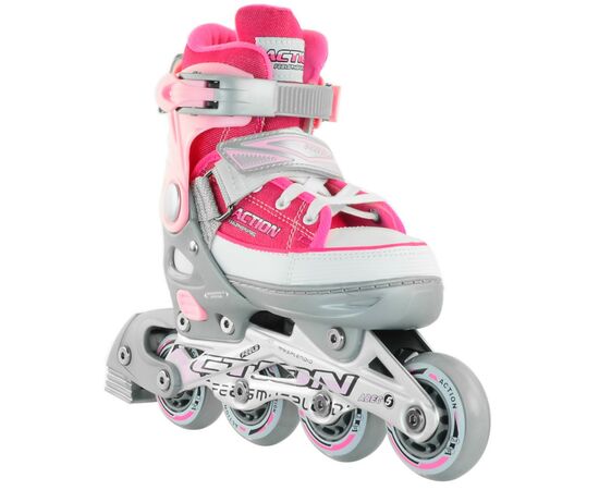 Роликовые коньки Action Anny Рожеві 29-32 (PW-126B-13-2PINK/29-32), изображение 3 Роликовые коньки Action Anny Рожеві 29-32 (PW-126B-13-2PINK/29-32), изображение 3