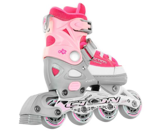 Роликовые коньки Action Anny Рожеві 29-32 (PW-126B-13-2PINK/29-32), изображение 6 Роликовые коньки Action Anny Рожеві 29-32 (PW-126B-13-2PINK/29-32), изображение 6