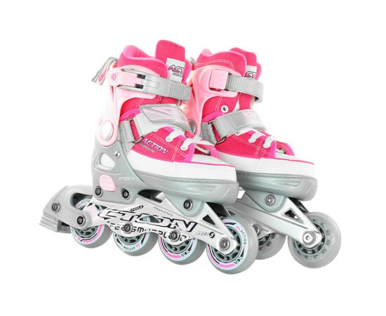 Роликовые коньки Action Anny Рожеві 29-32 (PW-126B-13-2PINK/29-32), изображение 7 Роликовые коньки Action Anny Рожеві 29-32 (PW-126B-13-2PINK/29-32), изображение 7