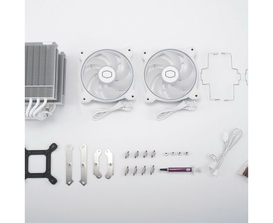 Корпус CoolerMaster Hyper 622 Halo White (RR-D6WW-20PA-R1), изображение 11 Корпус CoolerMaster Hyper 622 Halo White (RR-D6WW-20PA-R1), изображение 11