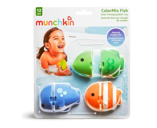 Іграшка для ванної Munchkin Кольорові рибки (051937), зображення 11 Іграшка для ванної Munchkin Кольорові рибки (051937), зображення 11