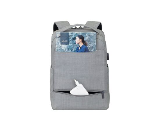 Рюкзак для ноутбука RivaCase 15.6" 8363 Biscayne, Grey (8363Grey), изображение 2 Рюкзак для ноутбука RivaCase 15.6" 8363 Biscayne, Grey (8363Grey), изображение 2