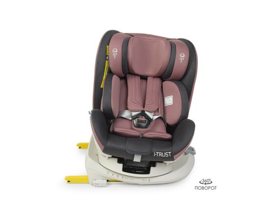 Автокресло El Camino ME 1081 I-Trust 360 IsoFix 0-36 кг pale pink (ME 1081 pale pink), изображение 10 Автокресло El Camino ME 1081 I-Trust 360 IsoFix 0-36 кг pale pink (ME 1081 pale pink), изображение 10