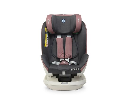 Автокресло El Camino ME 1081 I-Trust 360 IsoFix 0-36 кг pale pink (ME 1081 pale pink), изображение 3 Автокресло El Camino ME 1081 I-Trust 360 IsoFix 0-36 кг pale pink (ME 1081 pale pink), изображение 3