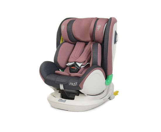 Автокресло El Camino ME 1081 I-Trust 360 IsoFix 0-36 кг pale pink (ME 1081 pale pink)