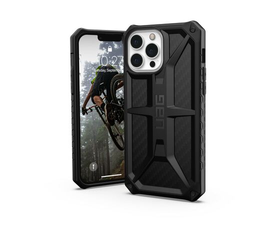 Чехол для моб. телефона Uag Apple Iphone 13 Pro Max Monarch, Carbon Fiber (113161114242), изображение 4