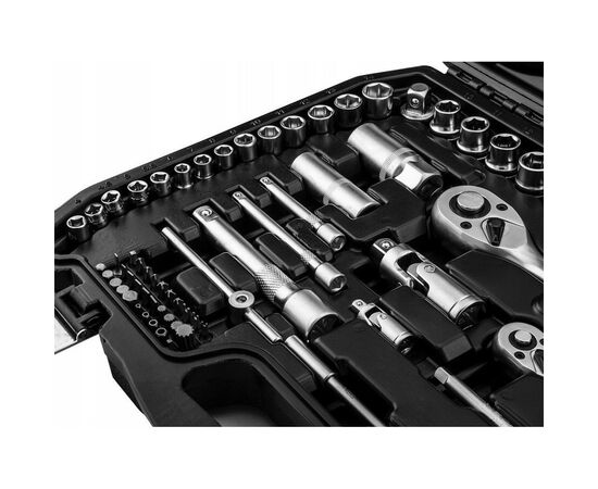 Набор инструментов Neo Tools 1/2", 1/4", 138 шт. (10-208), изображение 7 Набор инструментов Neo Tools 1/2", 1/4", 138 шт. (10-208), изображение 7