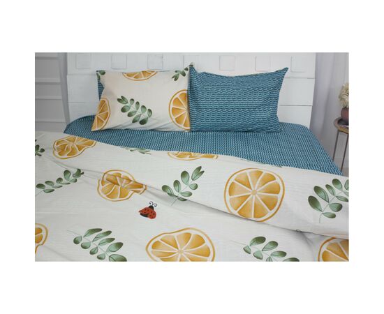 Постельное белье MirSon Бязь Ranforce Elite 17-0464 Lemon Полуторный (2200004698502)