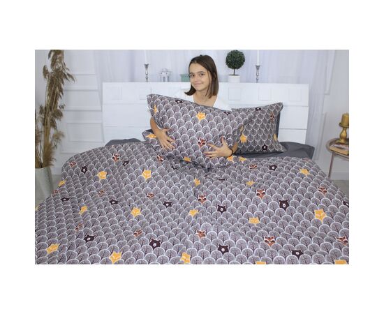 Постільна білизна MirSon Бязь Ranforce Elite 17-0526 Fabulous forest grey 110х140 (2200004664446), зображення 2