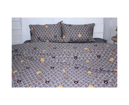 Постельное белье MirSon Бязь Ranforce Elite 17-0526 Fabulous forest grey 110х140 (2200004664446)