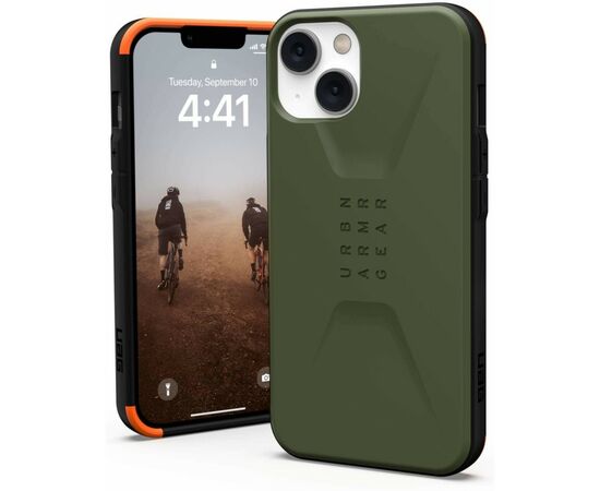 Чохол до моб. телефона Uag Apple iPhone 14 Civilian, Olive (114040117272), зображення 11 Чохол до моб. телефона Uag Apple iPhone 14 Civilian, Olive (114040117272), зображення 11