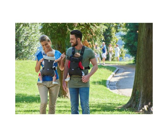 Рюкзак-переноска Chicco EasyFit Темно-серая (79154.77), изображение 11 Рюкзак-переноска Chicco EasyFit Темно-серая (79154.77), изображение 11