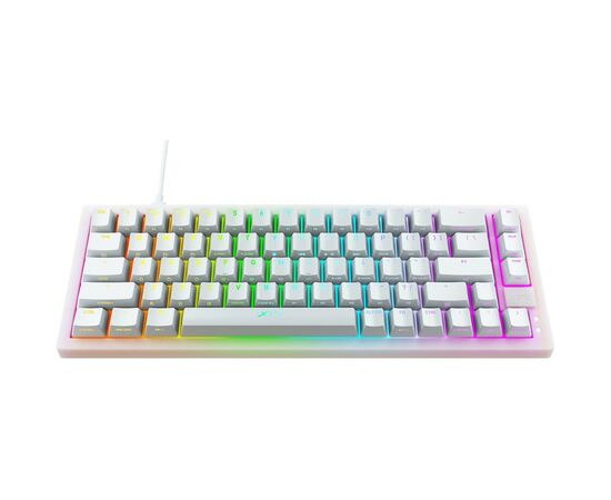 Клавиатура Xtrfy K5 68 keys Kailh Red Hot-swap RGB UA White (K5-RGB-CPT-TPWHITE-R-UKR), изображение 6 Клавиатура Xtrfy K5 68 keys Kailh Red Hot-swap RGB UA White (K5-RGB-CPT-TPWHITE-R-UKR), изображение 6