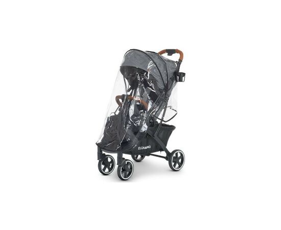 Коляска El Camino Loona ME 1090-1 (ME 1090-1 smoke grey), изображение 4 Коляска El Camino Loona ME 1090-1 (ME 1090-1 smoke grey), изображение 4