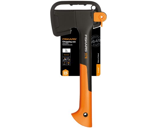 Топор Fiskars X7 35.4см, 640г (1015618), изображение 4 Топор Fiskars X7 35.4см, 640г (1015618), изображение 4