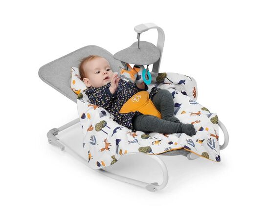 Кресло-качалка Kinderkraft шезлонг Felio 2 Peony Rose (5902533921096), изображение 4 Кресло-качалка Kinderkraft шезлонг Felio 2 Peony Rose (5902533921096), изображение 4