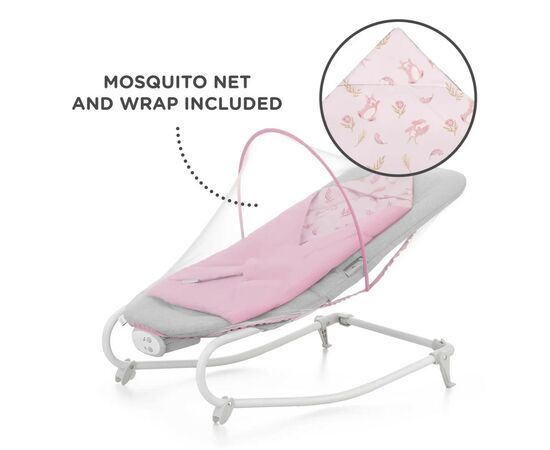 Кресло-качалка Kinderkraft шезлонг Felio 2 Peony Rose (5902533921096), изображение 8 Кресло-качалка Kinderkraft шезлонг Felio 2 Peony Rose (5902533921096), изображение 8