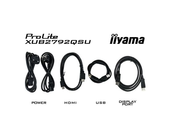 Монітор iiyama XUB2792QSU-W5, зображення 12 Монітор iiyama XUB2792QSU-W5, зображення 12