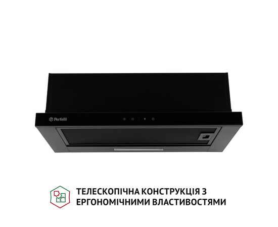 Витяжка кухонна Perfelli TLS 6363 BL 700 LED Sensor, зображення 2 Витяжка кухонна Perfelli TLS 6363 BL 700 LED Sensor, зображення 2