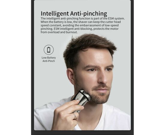 Електробритва Xiaomi Enchen Steel 3S Black/Gold, зображення 10 Електробритва Xiaomi Enchen Steel 3S Black/Gold, зображення 10