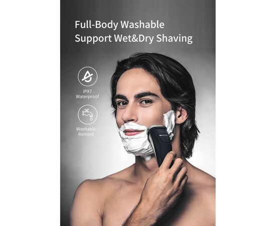 Електробритва Xiaomi Enchen Steel 3S Black/Gold, зображення 2 Електробритва Xiaomi Enchen Steel 3S Black/Gold, зображення 2