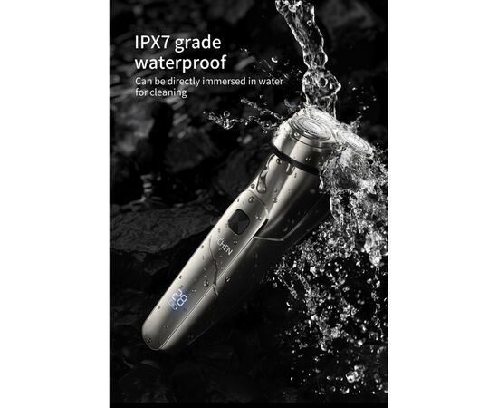 Електробритва Xiaomi Enchen Steel 3S Black/Gold, зображення 3 Електробритва Xiaomi Enchen Steel 3S Black/Gold, зображення 3