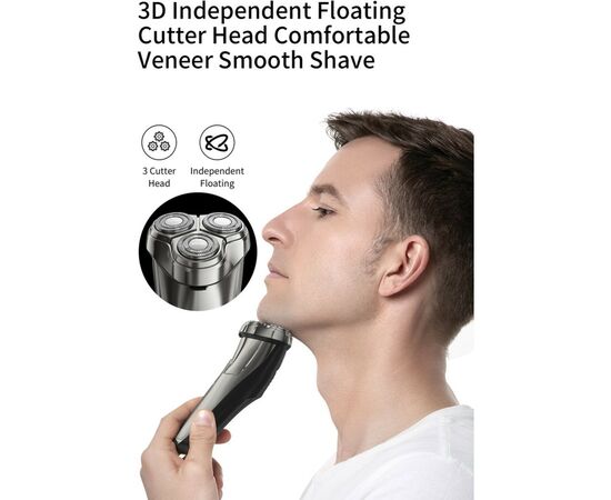 Електробритва Xiaomi Enchen Steel 3S Black/Gold, зображення 6 Електробритва Xiaomi Enchen Steel 3S Black/Gold, зображення 6