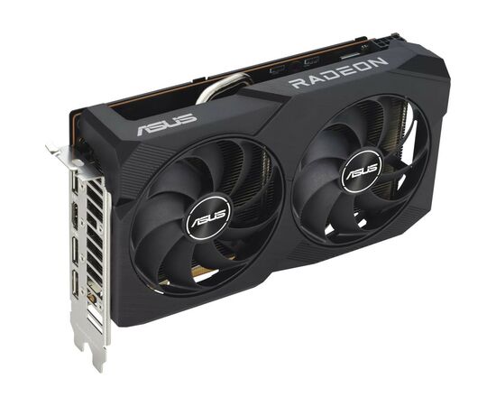 Видеокарта ASUS Radeon RX 7600 8Gb DUAL OC (DUAL-RX7600-O8G-V2), изображение 4 Видеокарта ASUS Radeon RX 7600 8Gb DUAL OC (DUAL-RX7600-O8G-V2), изображение 4