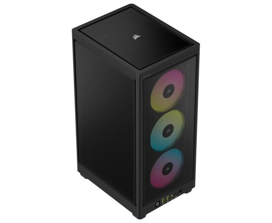 Корпус Corsair iCUE 2000D RGB AIRFLOW Black (CC-9011246-WW), изображение 2 Корпус Corsair iCUE 2000D RGB AIRFLOW Black (CC-9011246-WW), изображение 2