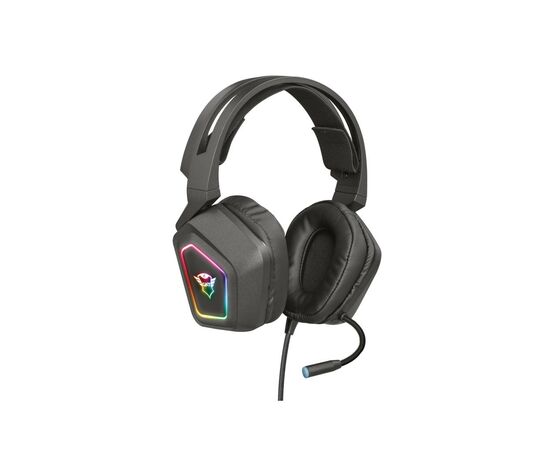 Навушники Trust GXT 450 Blizz RGB 7.1 Surround Gaming Headset RGB BLACK (23191), зображення 2