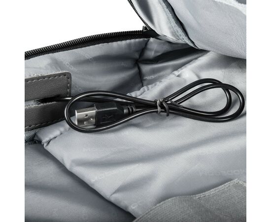 Рюкзак для ноутбука Modecom 15.6" USB port (PLE-MC-SMART-15), изображение 7 Рюкзак для ноутбука Modecom 15.6" USB port (PLE-MC-SMART-15), изображение 7