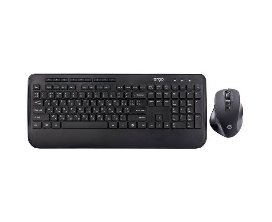 Комплект Ergo KM-710WL Black (KM-710WL)