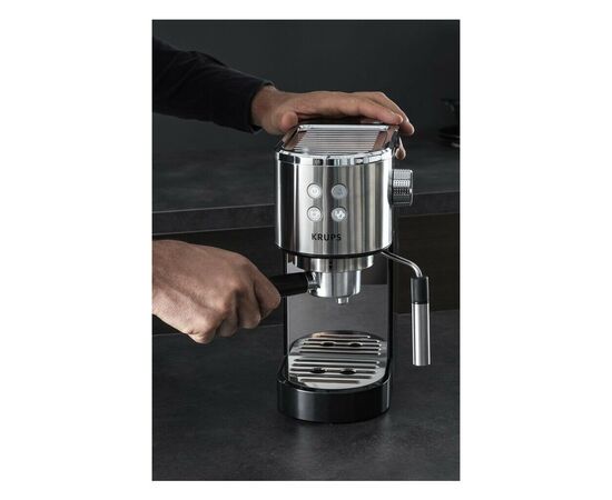Рожковая кофеварка эспрессо Krups XP442C11, изображение 2 Рожковая кофеварка эспрессо Krups XP442C11, изображение 2