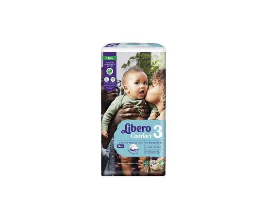 Подгузник Libero Comfort 3 5-9 кг 60 шт (7322541083551), изображение 2 Подгузник Libero Comfort 3 5-9 кг 60 шт (7322541083551), изображение 2