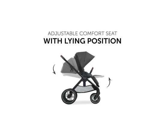 Коляска Hauck 2 в 1 Walk N Care Air (Dark Grey) (16548-5), изображение 2 Коляска Hauck 2 в 1 Walk N Care Air (Dark Grey) (16548-5), изображение 2