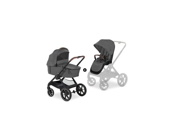 Коляска Hauck 2 в 1 Walk N Care Air (Dark Grey) (16548-5)