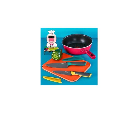Набор ножей Tefal Chef Club 3 предмети (K172S305), изображение 2 Набор ножей Tefal Chef Club 3 предмети (K172S305), изображение 2