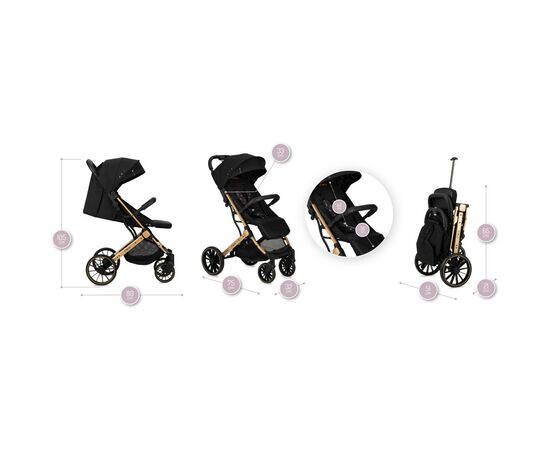 Коляска MoMi Estelle Dakar Ginko (WOSP00020), изображение 9 Коляска MoMi Estelle Dakar Ginko (WOSP00020), изображение 9