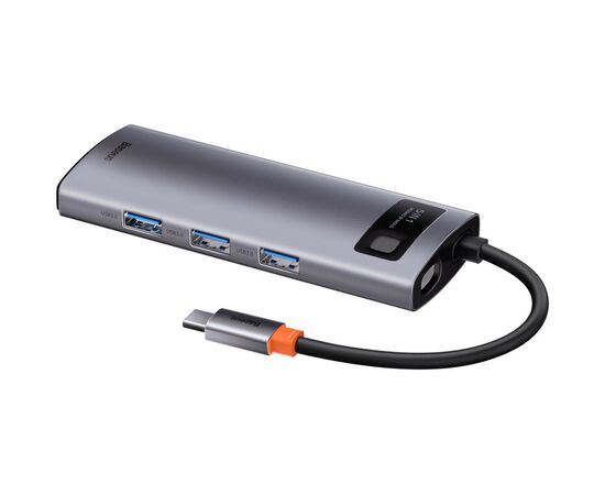 Концентратор Baseus USB3.1 Type-C to USB Type C PD 100W/HDMI 4K 60 Hz/3*USB 3.2 Gen1/ 5in1 (CAHUB-CX0G)