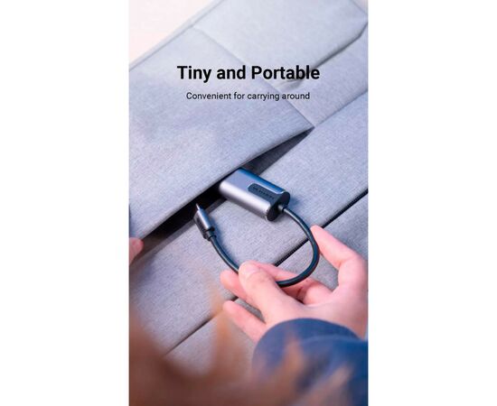 Переходник USB3.1 Type-C to Ethernet RJ45 1000Mb Aluminum black Vention (CFNHB), изображение 11 Переходник USB3.1 Type-C to Ethernet RJ45 1000Mb Aluminum black Vention (CFNHB), изображение 11