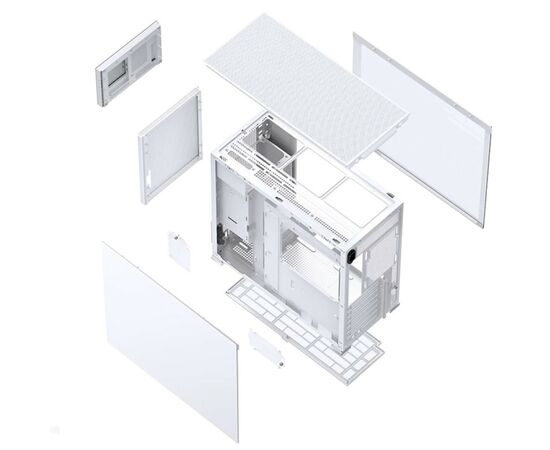 Корпус JONSBO D41 MESH SC White, изображение 8 Корпус JONSBO D41 MESH SC White, изображение 8