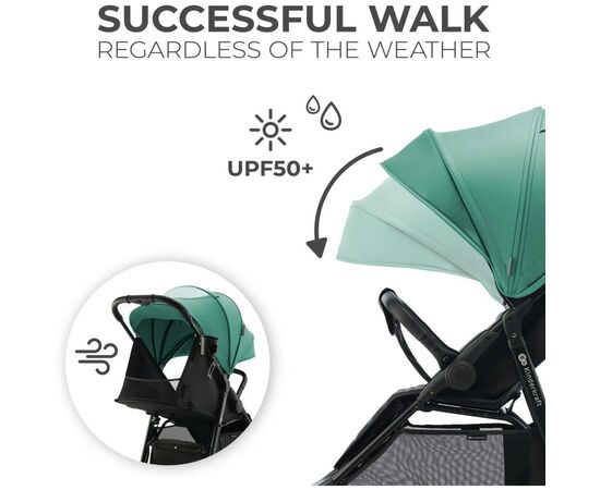 Коляска Kinderkraft Rine Juicy Green (KSRINE00GRE0000) (5902533922154), зображення 10 Коляска Kinderkraft Rine Juicy Green (KSRINE00GRE0000) (5902533922154), зображення 10