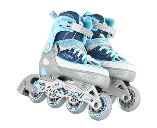Роликовые коньки Action Kire Блакитні 37-40 (PW-126B-13-2BLUE/37-40), изображение 11 Роликовые коньки Action Kire Блакитні 37-40 (PW-126B-13-2BLUE/37-40), изображение 11