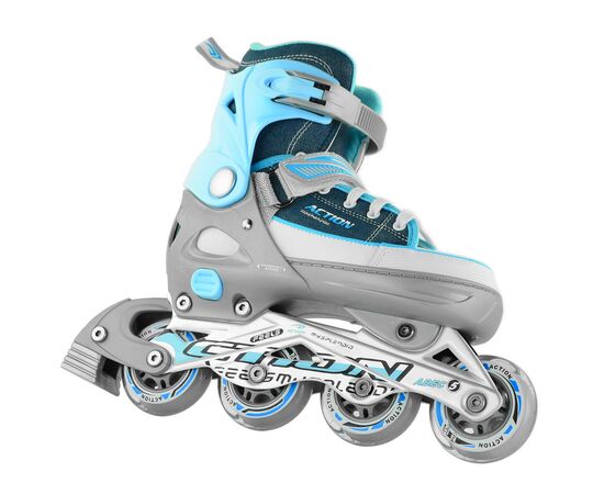 Роликовые коньки Action Kire Блакитні 37-40 (PW-126B-13-2BLUE/37-40), изображение 2 Роликовые коньки Action Kire Блакитні 37-40 (PW-126B-13-2BLUE/37-40), изображение 2