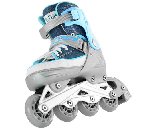 Роликовые коньки Action Kire Блакитні 37-40 (PW-126B-13-2BLUE/37-40), изображение 5 Роликовые коньки Action Kire Блакитні 37-40 (PW-126B-13-2BLUE/37-40), изображение 5