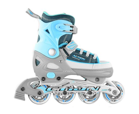 Роликовые коньки Action Kire Блакитні 37-40 (PW-126B-13-2BLUE/37-40)