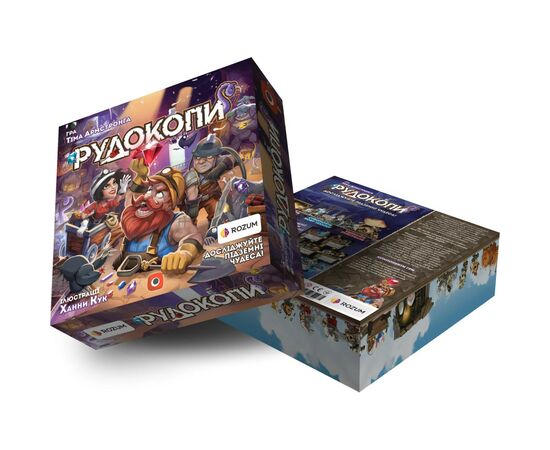 Настольная игра Rozum Рудокопы (R013UA), изображение 11 Настольная игра Rozum Рудокопы (R013UA), изображение 11
