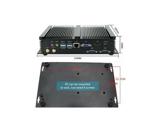 Промышленный ПК VenPOS GK-8269U Intel Corei5-8265/8Gb/256G/VGA/HDMI/2xRS232/4xUSB (GK-8269U-8-256), изображение 5 Промышленный ПК VenPOS GK-8269U Intel Corei5-8265/8Gb/256G/VGA/HDMI/2xRS232/4xUSB (GK-8269U-8-256), изображение 5